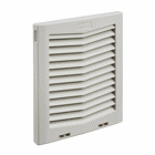 HG Filter Fan Exhaust Grilles, fits HF10 fans, 10-inch, IP54, Lt Gray